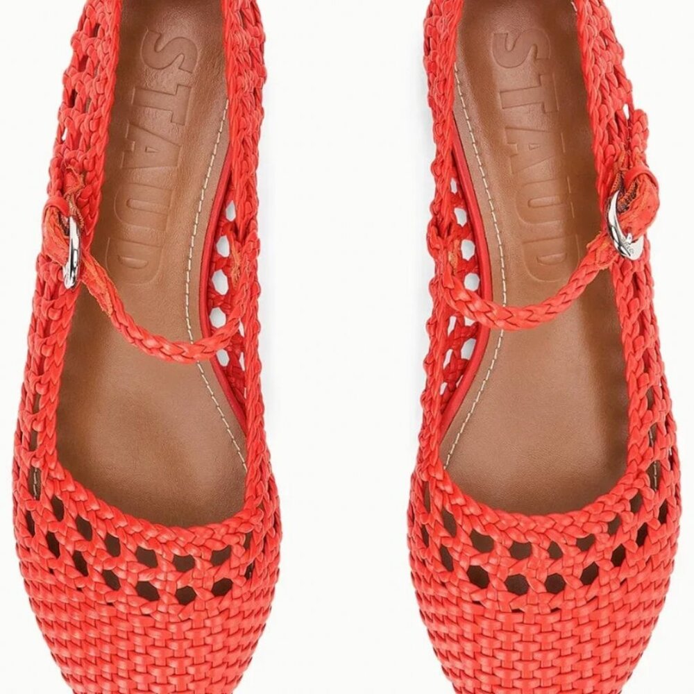 Nell Mary Jane Flat ~ Wild Poppy